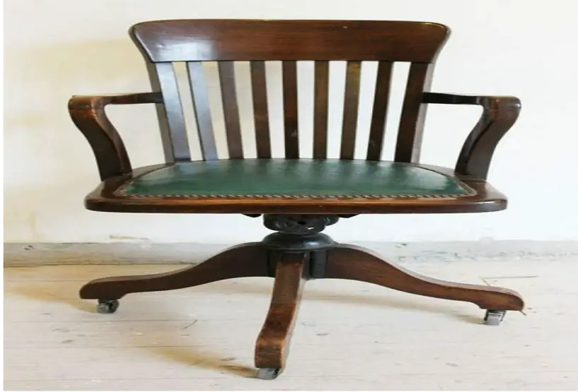 Jak zaktualizować stare drewniane krzesło obrotowe?