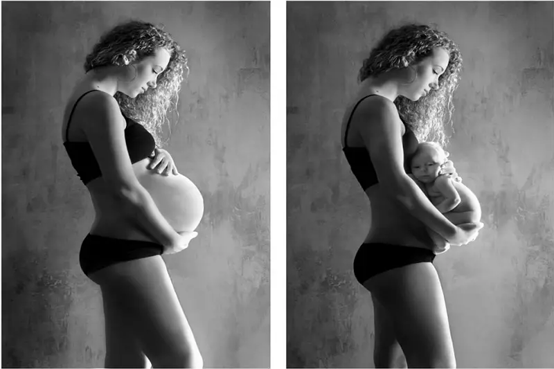 Zdjęcia dziecka: jak robić zdjęcia ciążowe w domu?