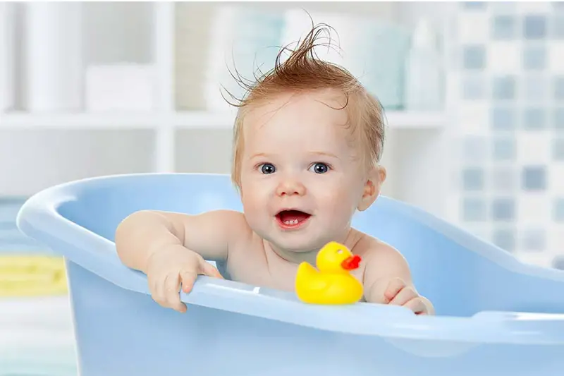 Kiedy mogę używać kąpieli z bąbelkami na moim dziecku? Pomysły