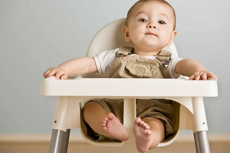 Kiedy umieścić dziecko w krzesełku?